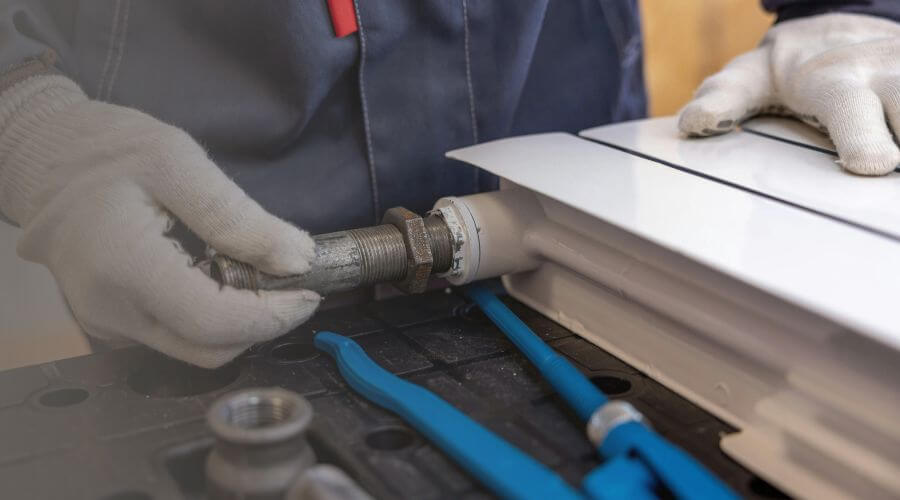 Professional water heater repair services in Holyrood, KS